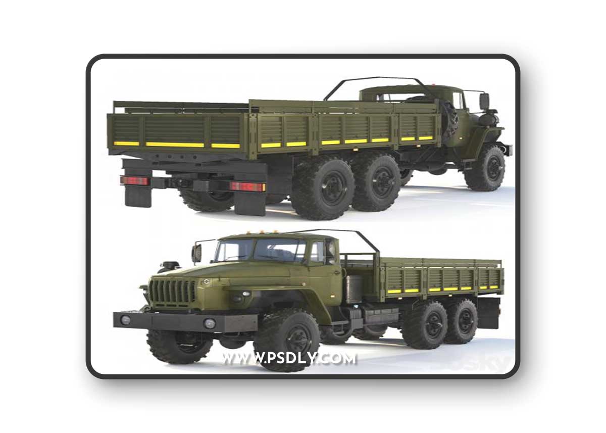 Ural 4320-0911 flatbed body 2015