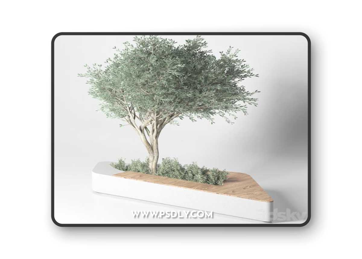 Urban furniture 015 3D Model