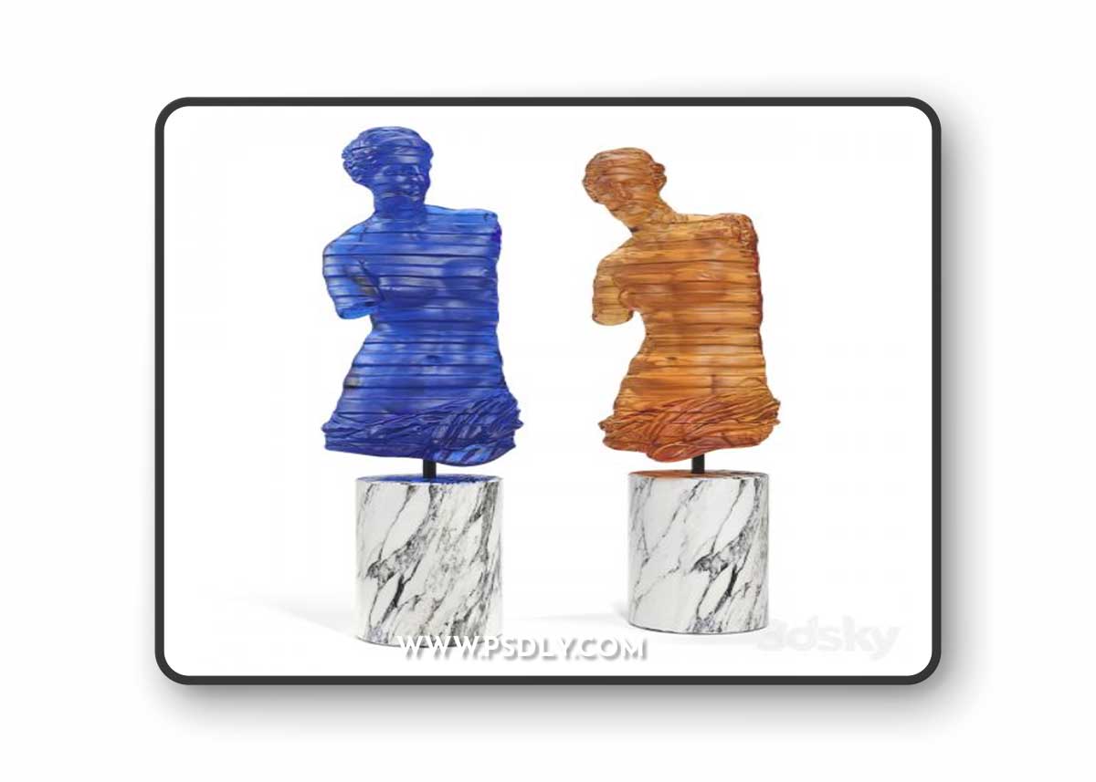 Venus de milo lalique 3D Model