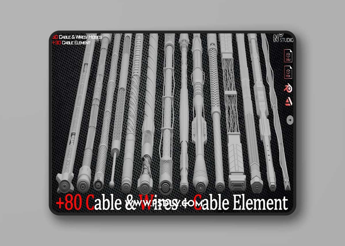 +80 Cable ,Wires, Hoses and Cable Element
