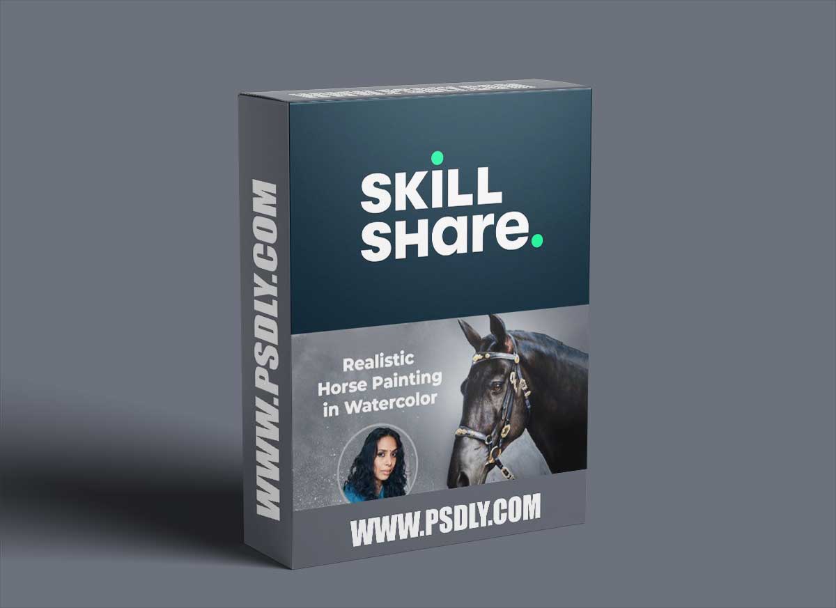 Capturing Realistic Horse in Watercolor Painting