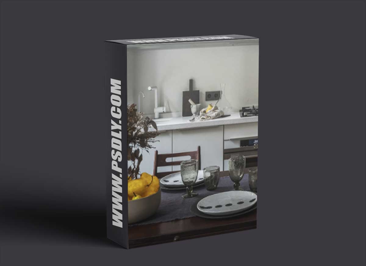 Color Correction and Retouching of Interior Photography by Dina Aleksandrova