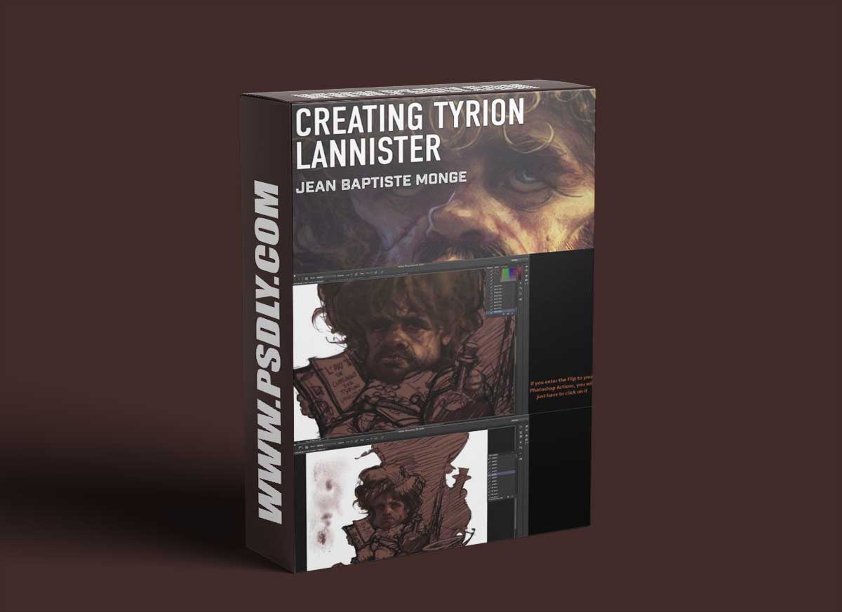 Creating Tyrion Lannister by Jean Baptiste Monge in Photoshop