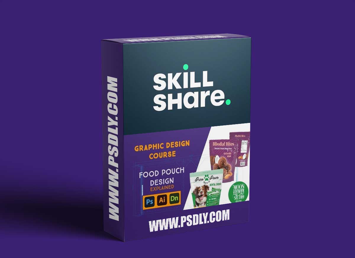 FOOD POUCH DESIGN Essentials or Print - GRAPHIC DESIGN COURSE