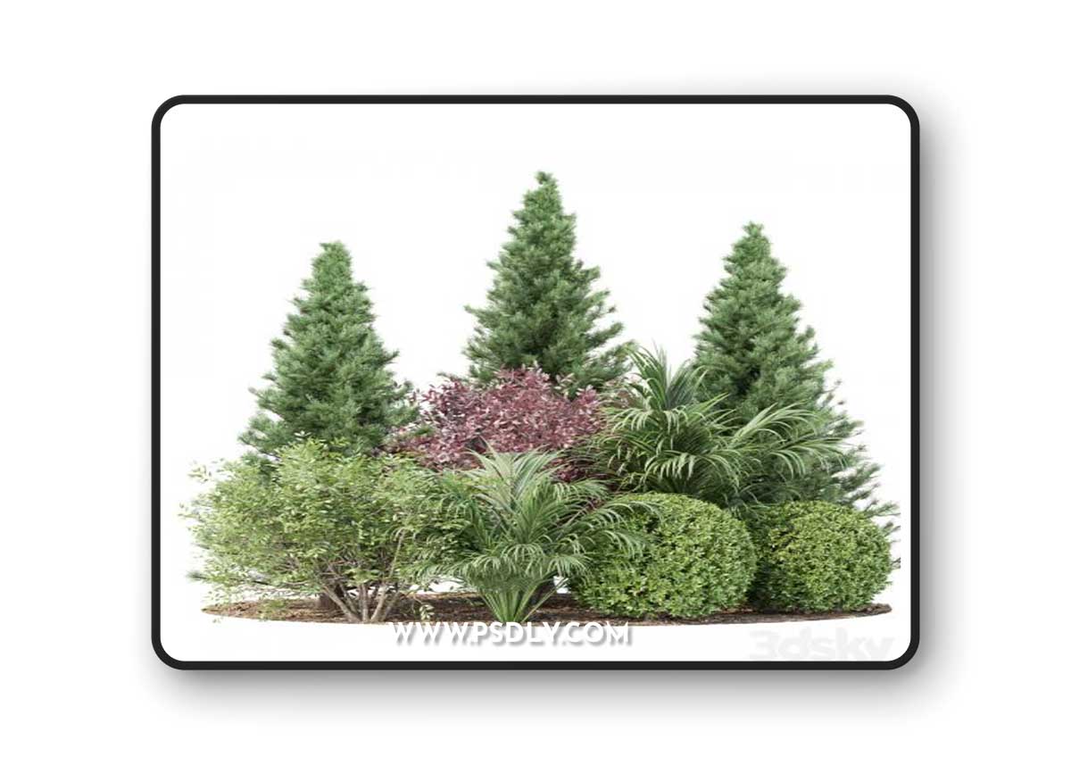 Garden collection vol 196 3D Model