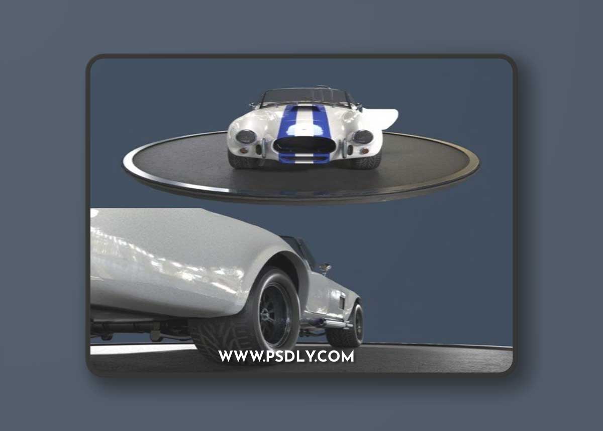Shelby Cobra 427 3D Model