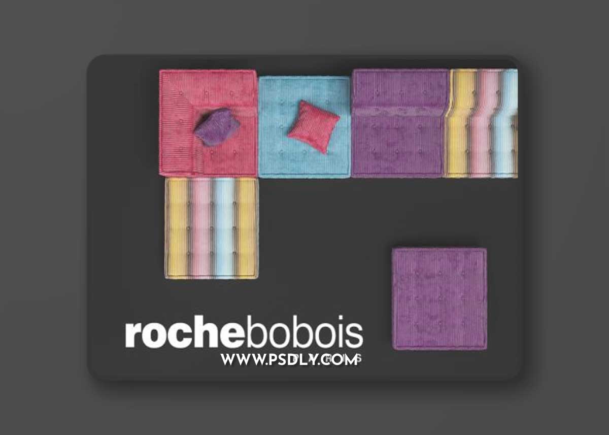 Sofa Mah Jong Roce Bobois