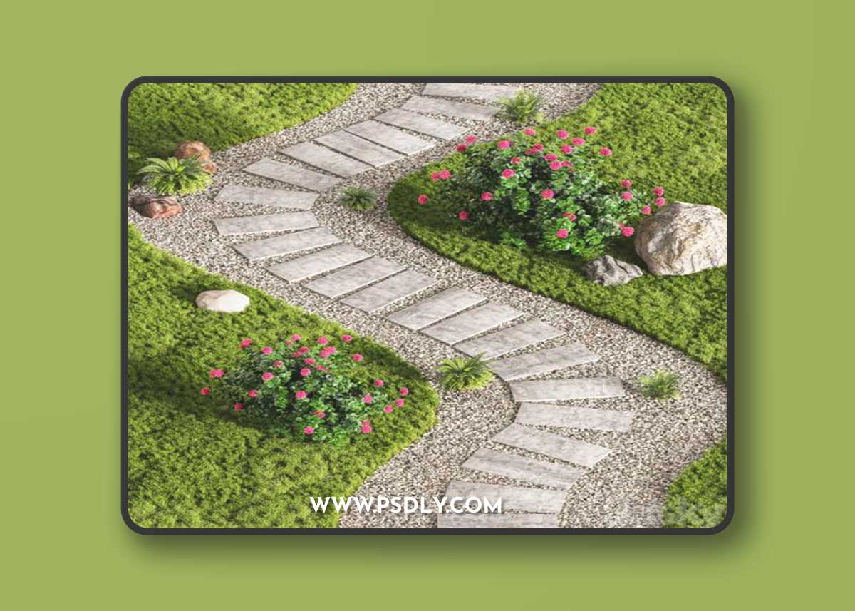 Stepping Stone Designs Decorative Floor Grass 02