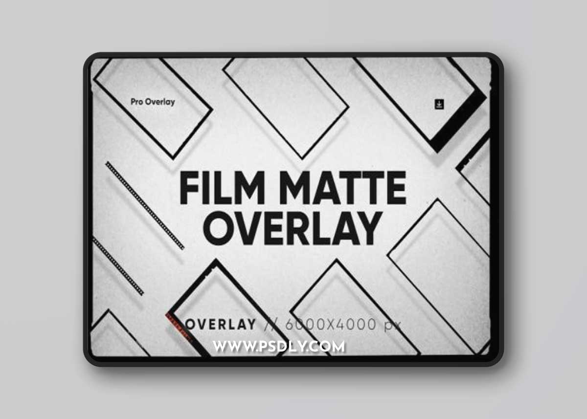 10 Film Matte Overlay
