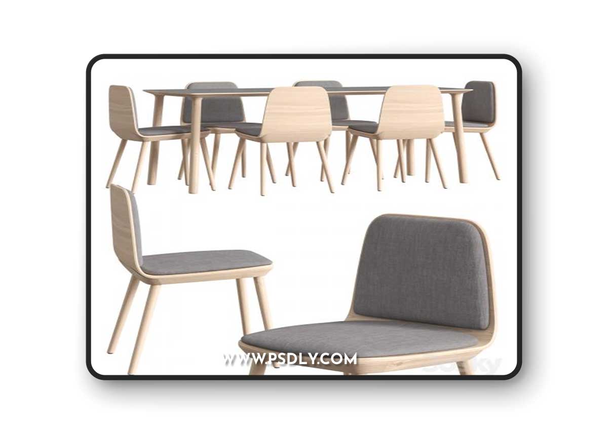 Bisell Treku 2 Pad Chair and Roll Table Dining Set