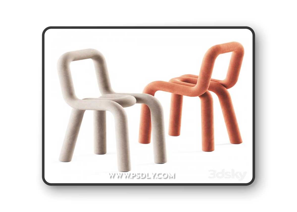 Bold Chair by Mustache 3D Model