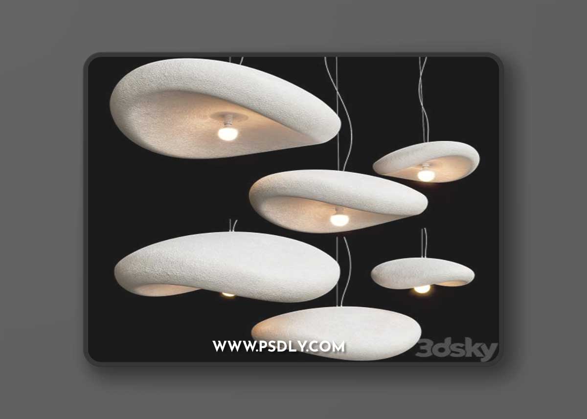 Japanese Style Wabi Sabi Chandelier