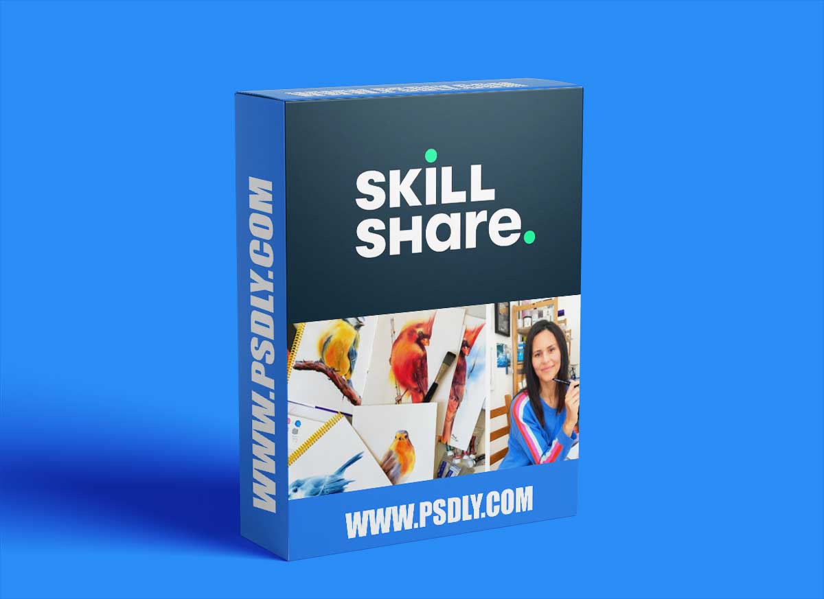 Mastering the Realism of Painting Birds in Watercolor: Wet on Wet and Lifting