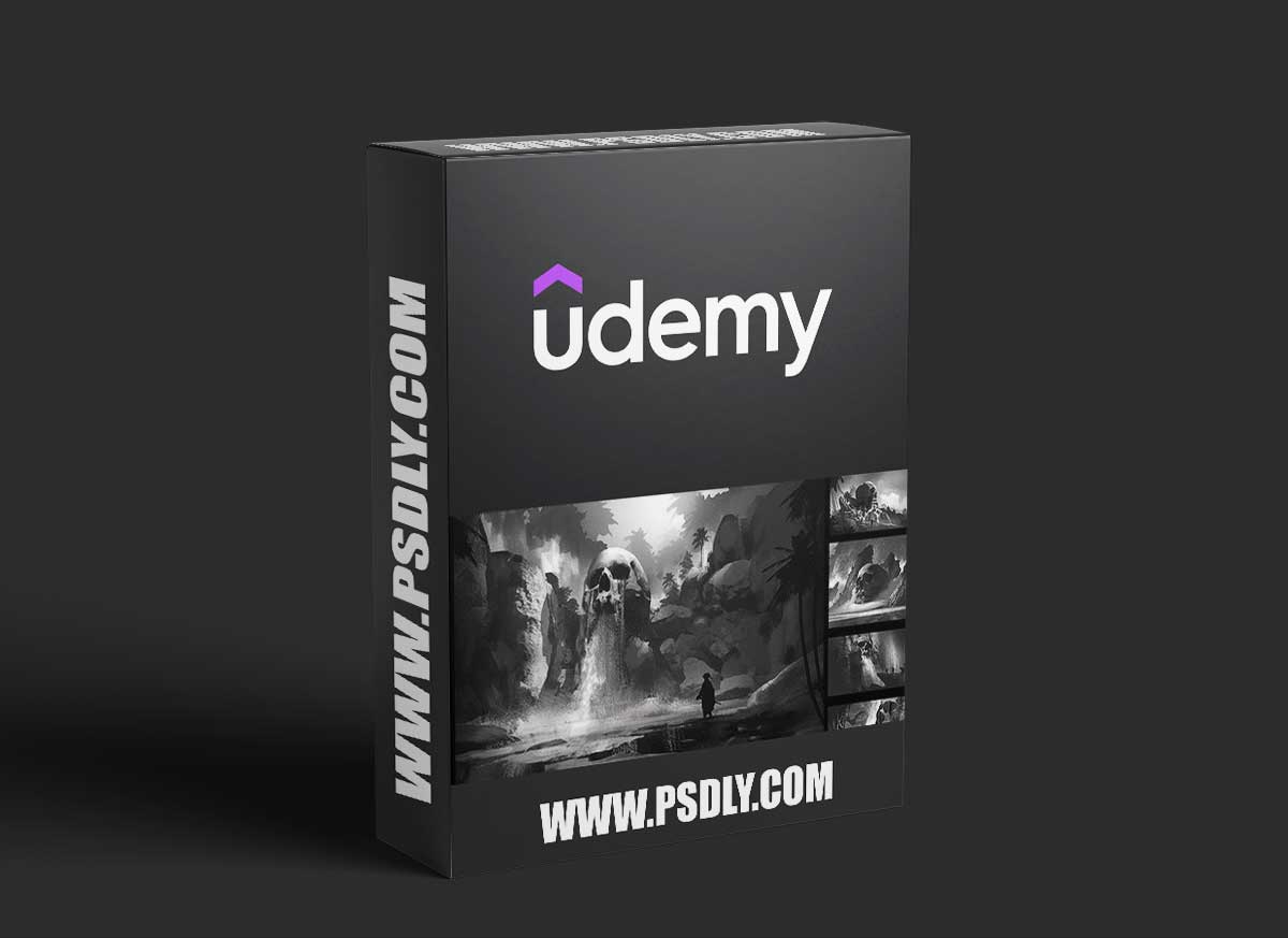 Sketching Pirate Landscapes in Photoshop