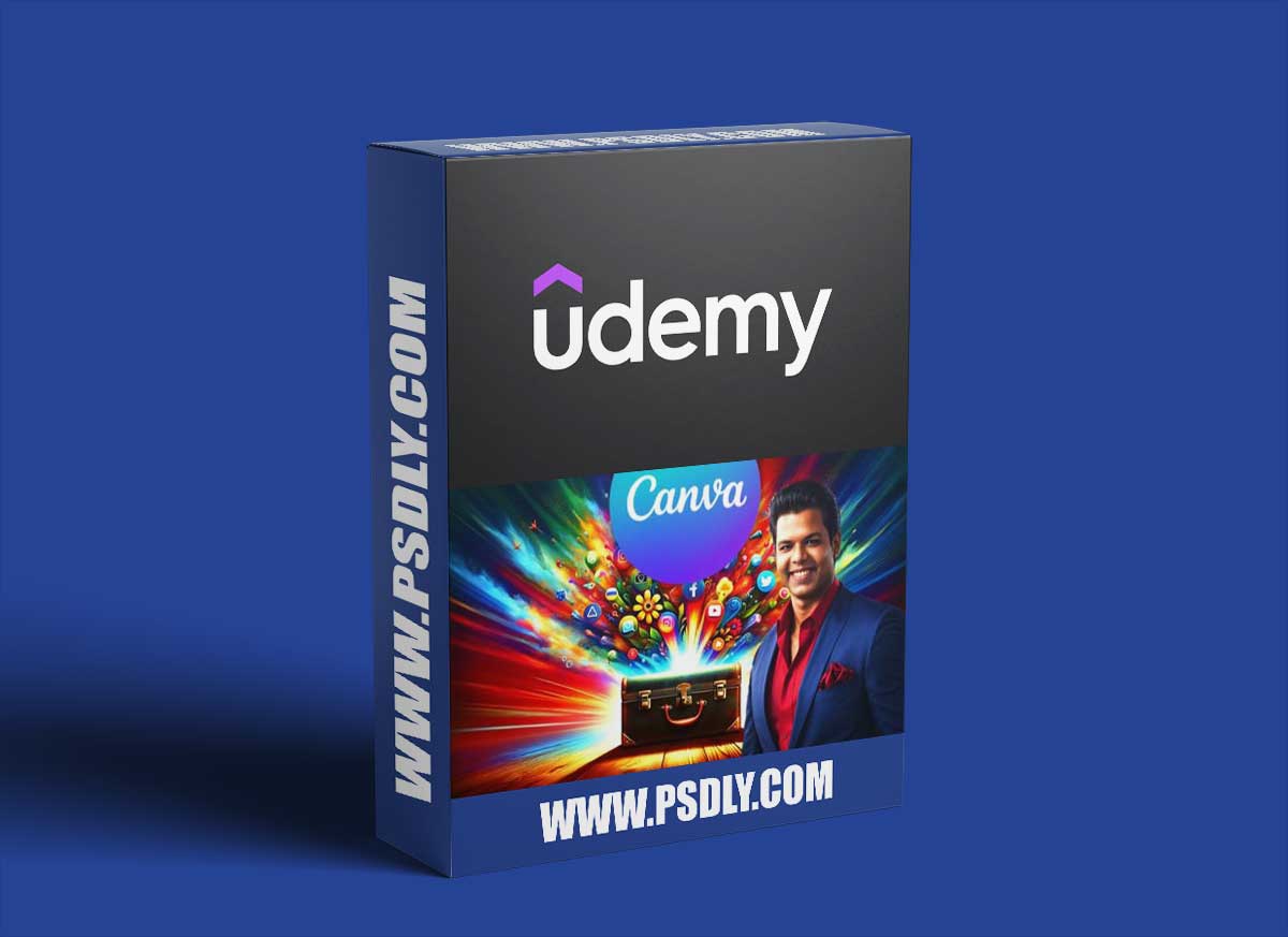 Udemy - Canva & ChatGPT COMBO: Master Social Media Design HACKS 2024