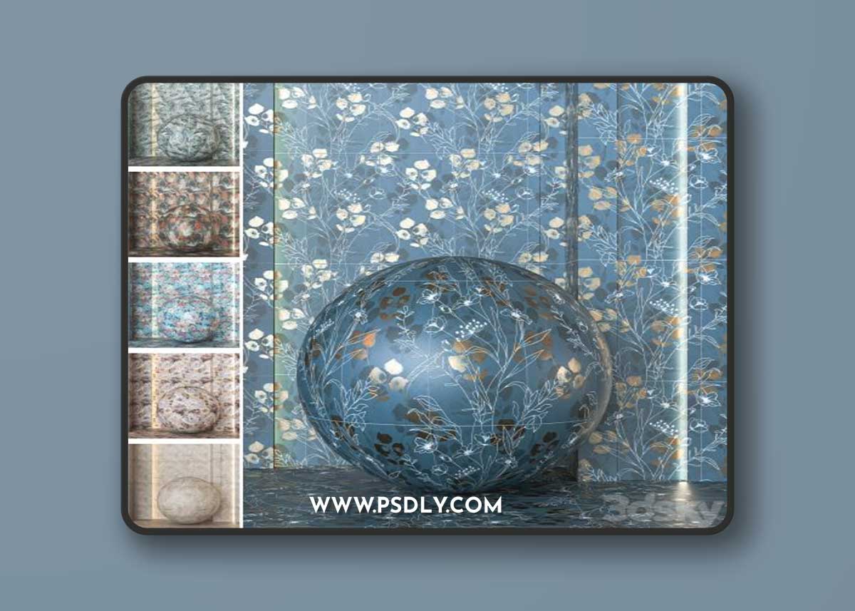 6 in 1 4K Italon Boutique Pack Textures & Materials - Seamless - Vol 1
