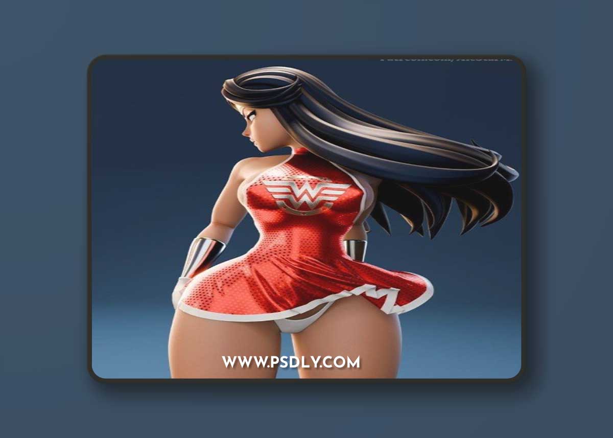 AleStarMar – Wonder Woman – 3D Print Model