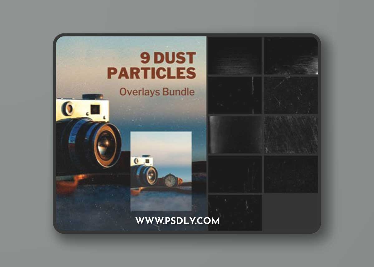 Amazing Dust Particles Overlays Bundle