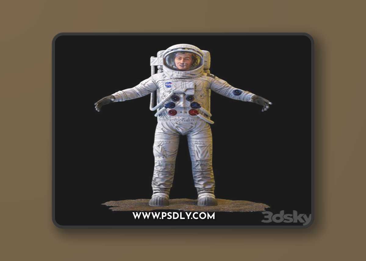 Astronaut 3D Model