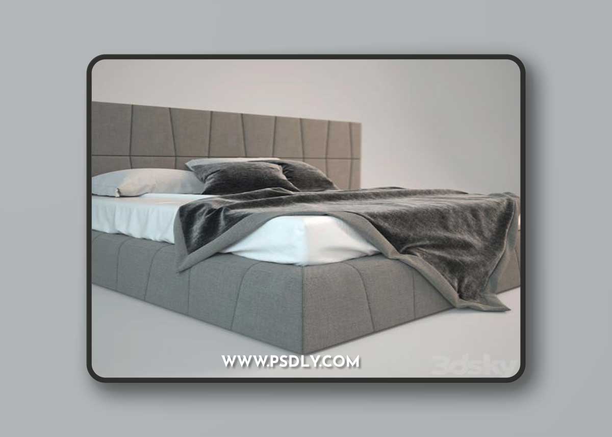 Bed SMANIA Colorado 3D Model