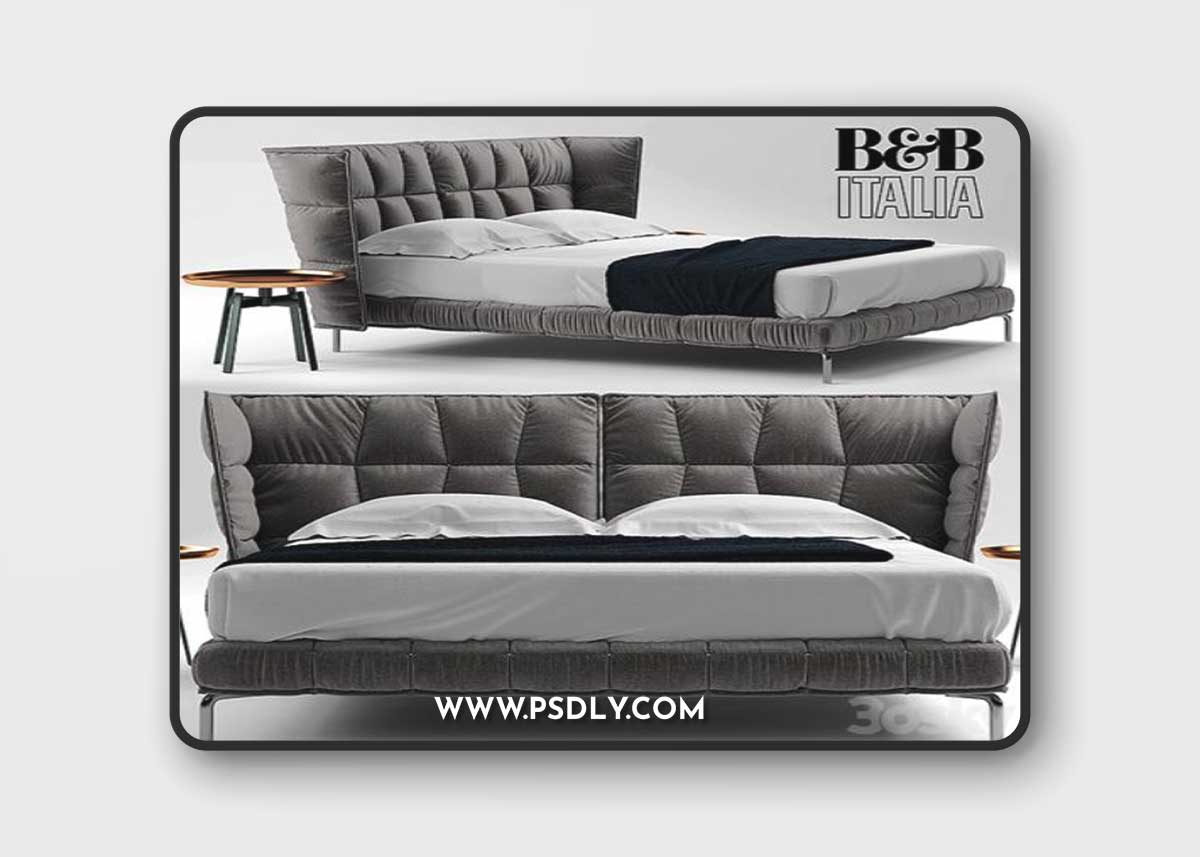 Bed b & b husk bett bed PATRICIA URQUIOLA HUSK OUTDOOR