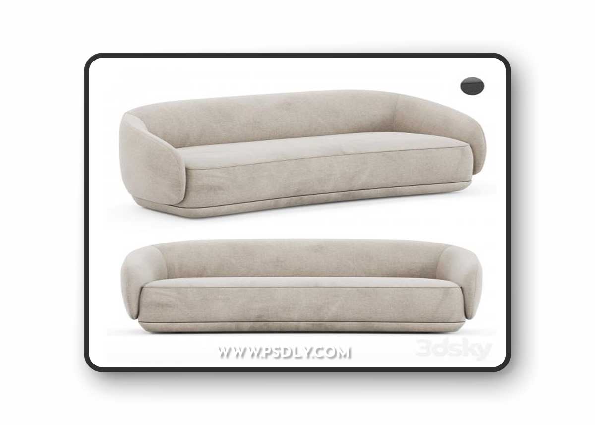 Bolzano sofa by BoConcept 3D Model