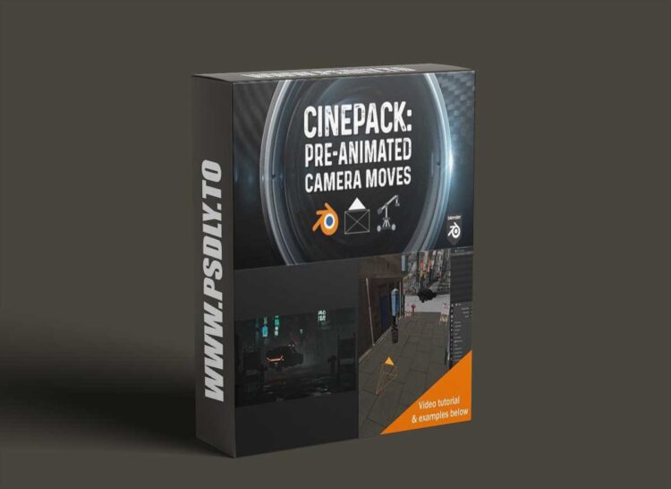 Cinepack: Pre-Animated Camera Moves v4 for Blender