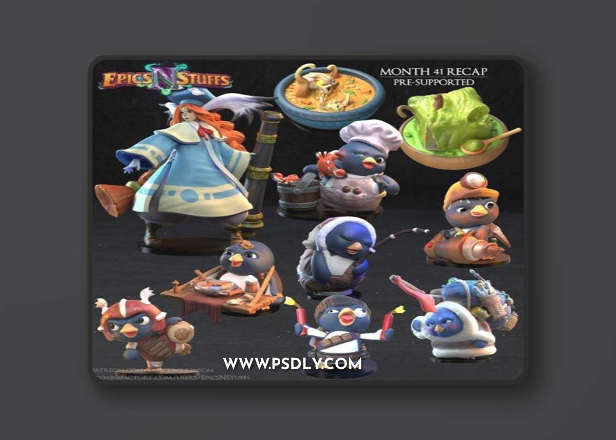 Epics N Stuffs February 2023 – 3D Print Model