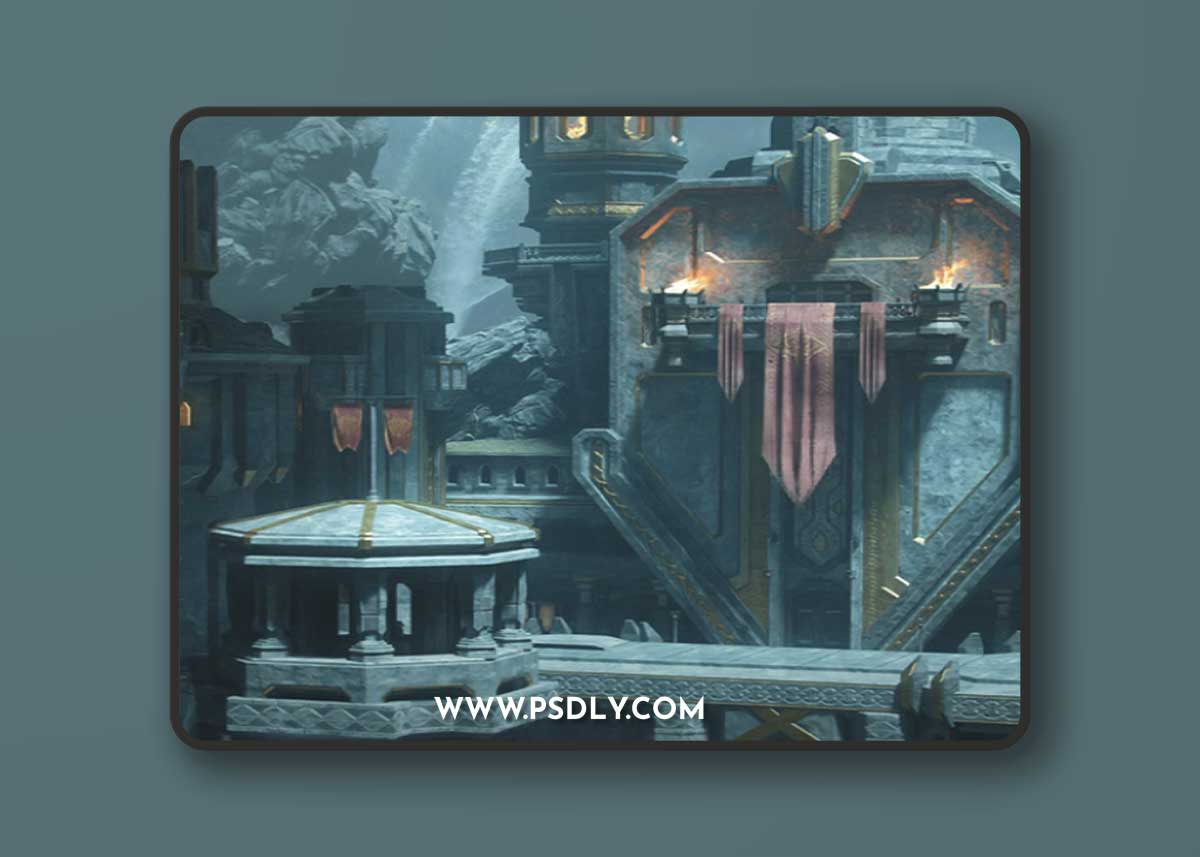Kitbash3D - Iron Forge 3D Model