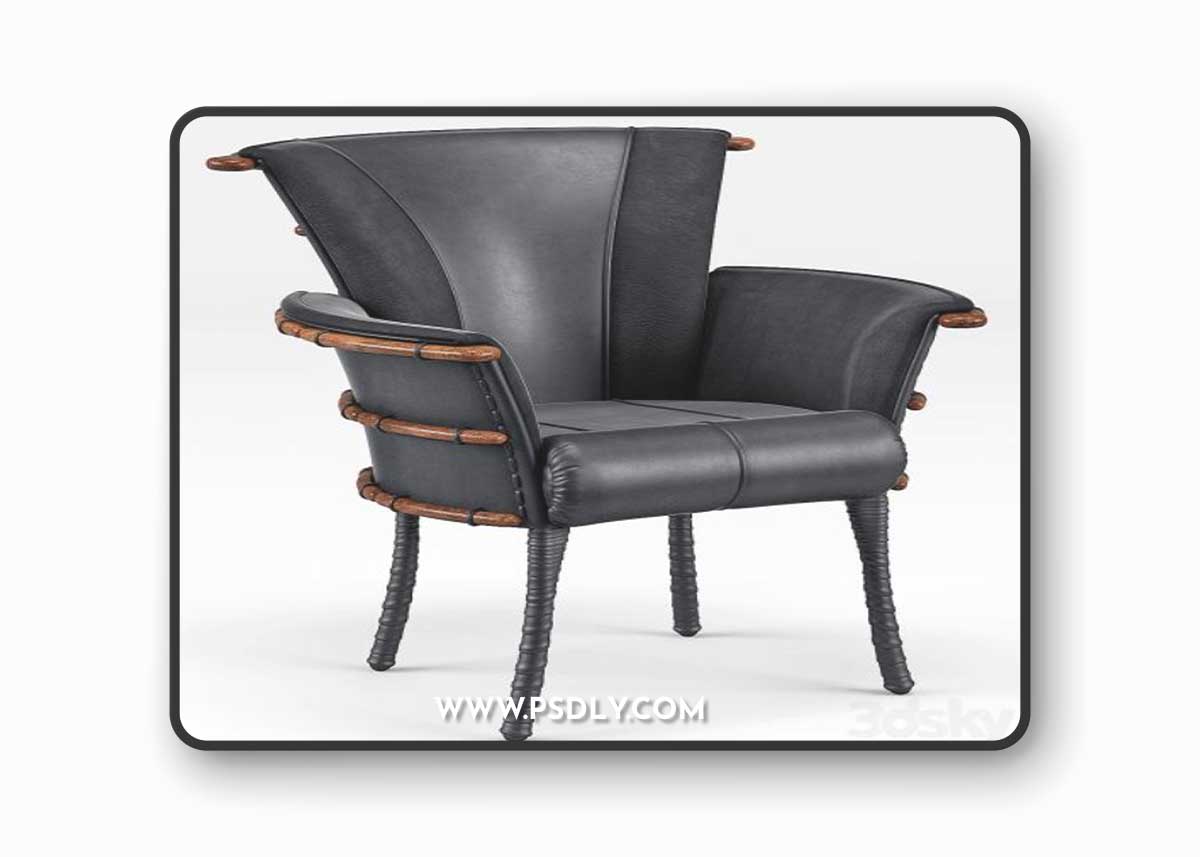 Navajo Dining Chair 3D Model
