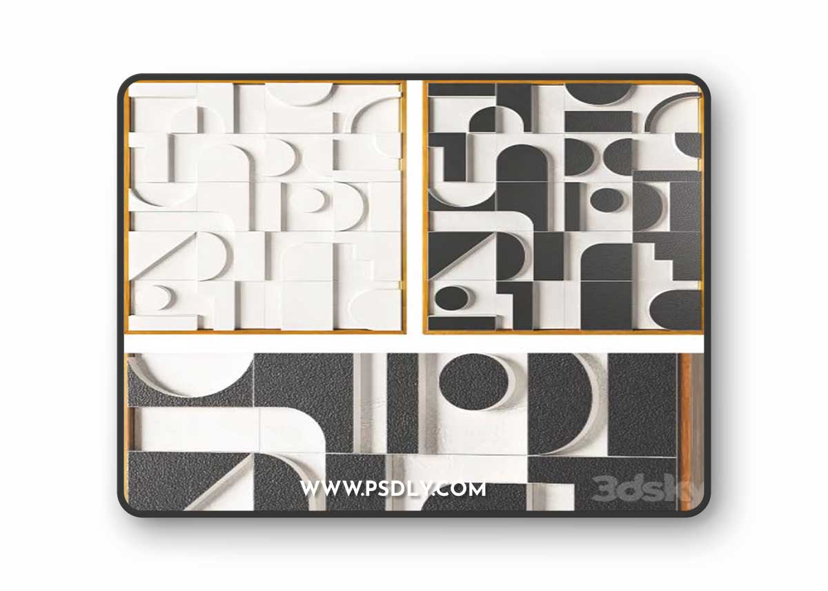 OLKA - Taking Shape Sculptural wall art