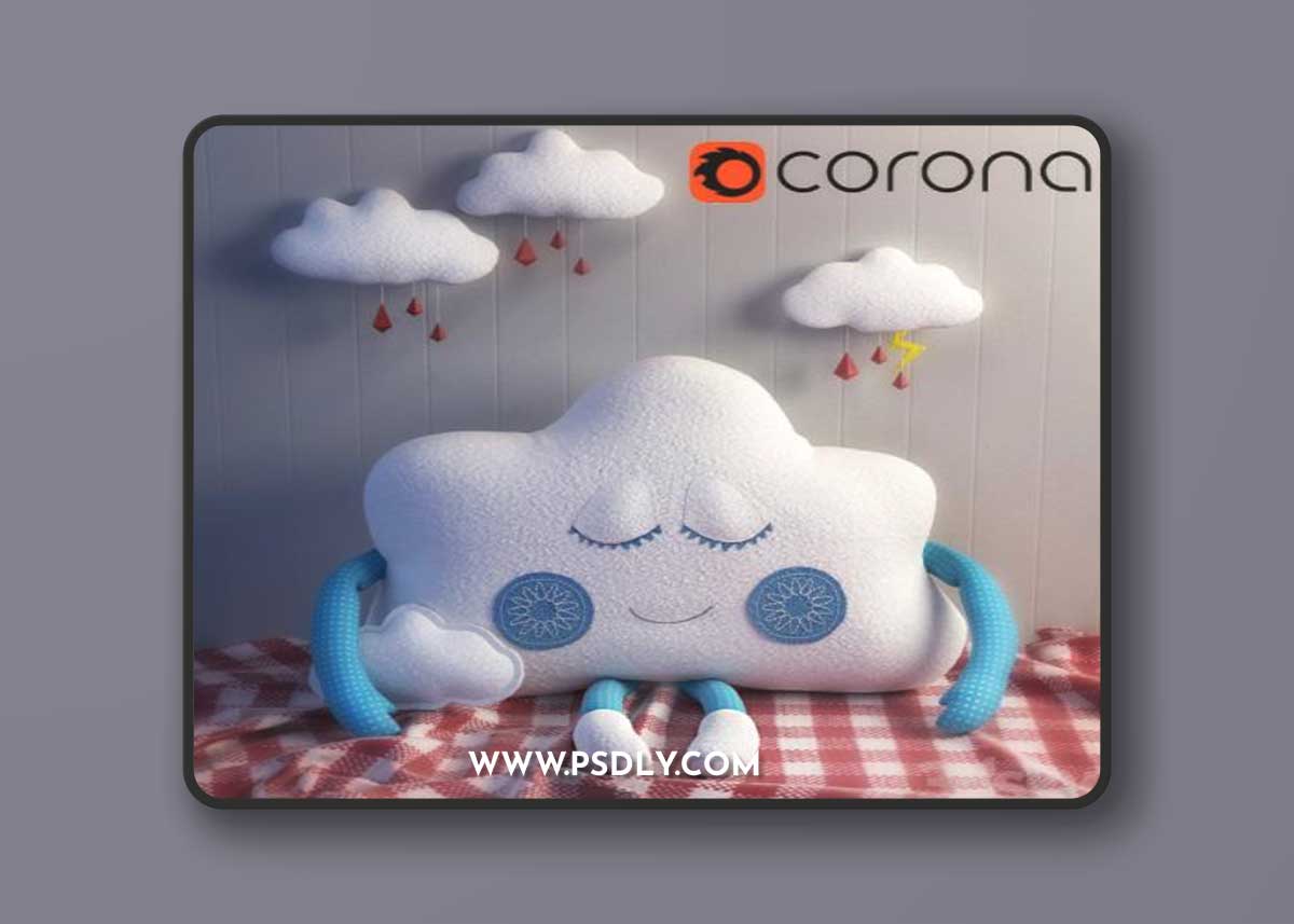Pillow Cloud 3D Model
