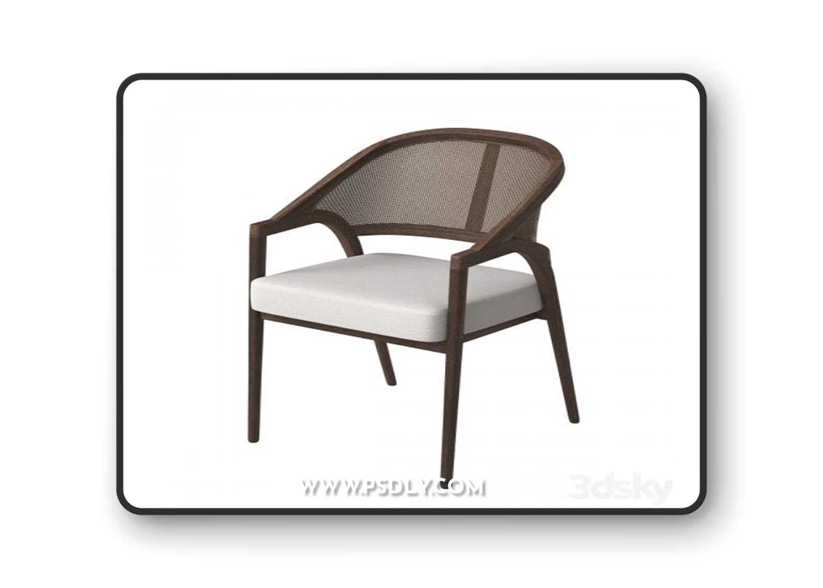 Aimee Dining Arm Chair in Cinder