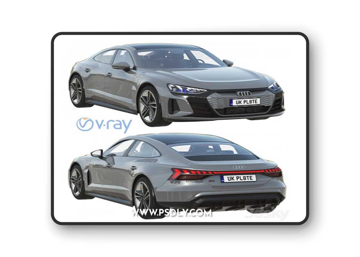 Audi RS e-tron GT 3D Model
