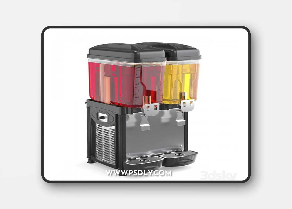 Avantco D3G-2 Refrigerated Beverage Dispenser