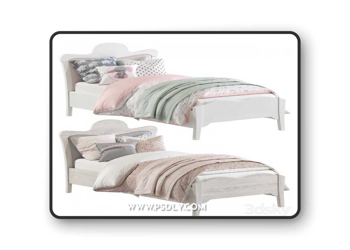 Childrens Bed Arcanda 4 3D Model