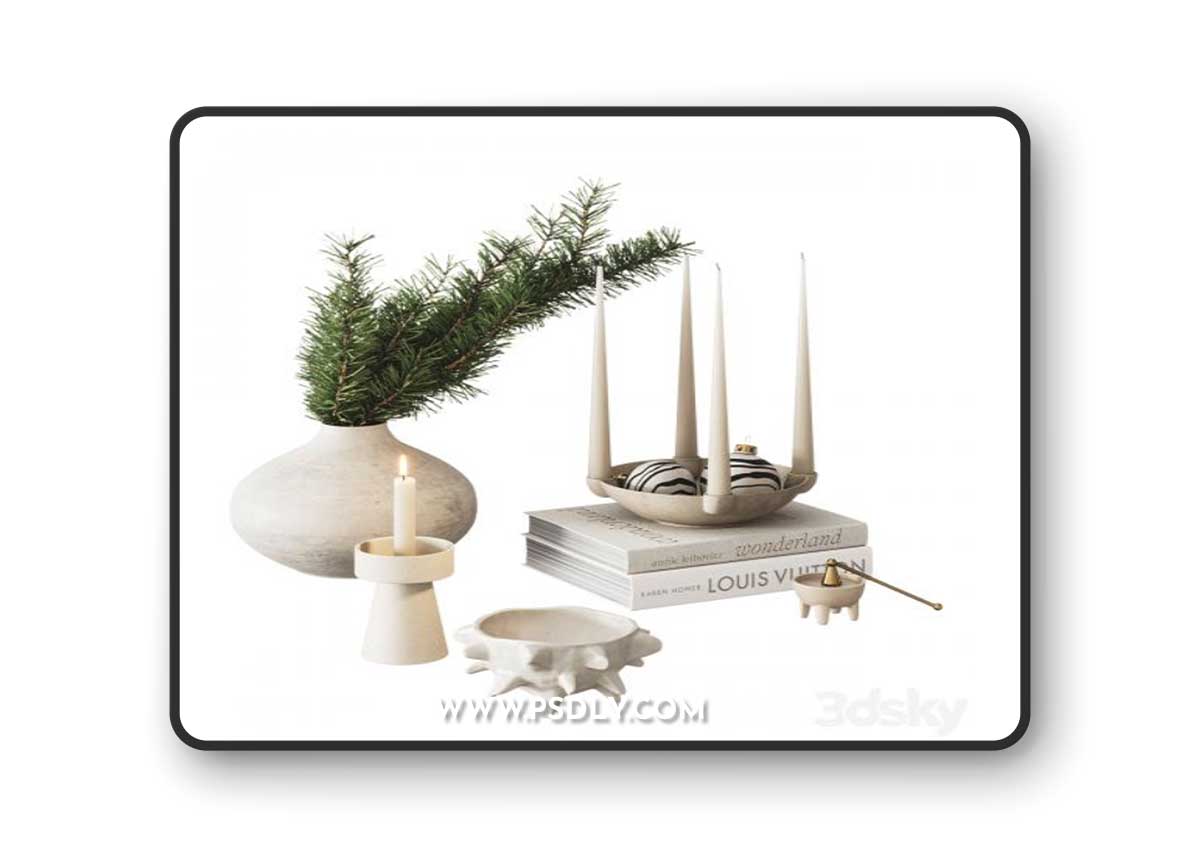 Christmas coffee table set