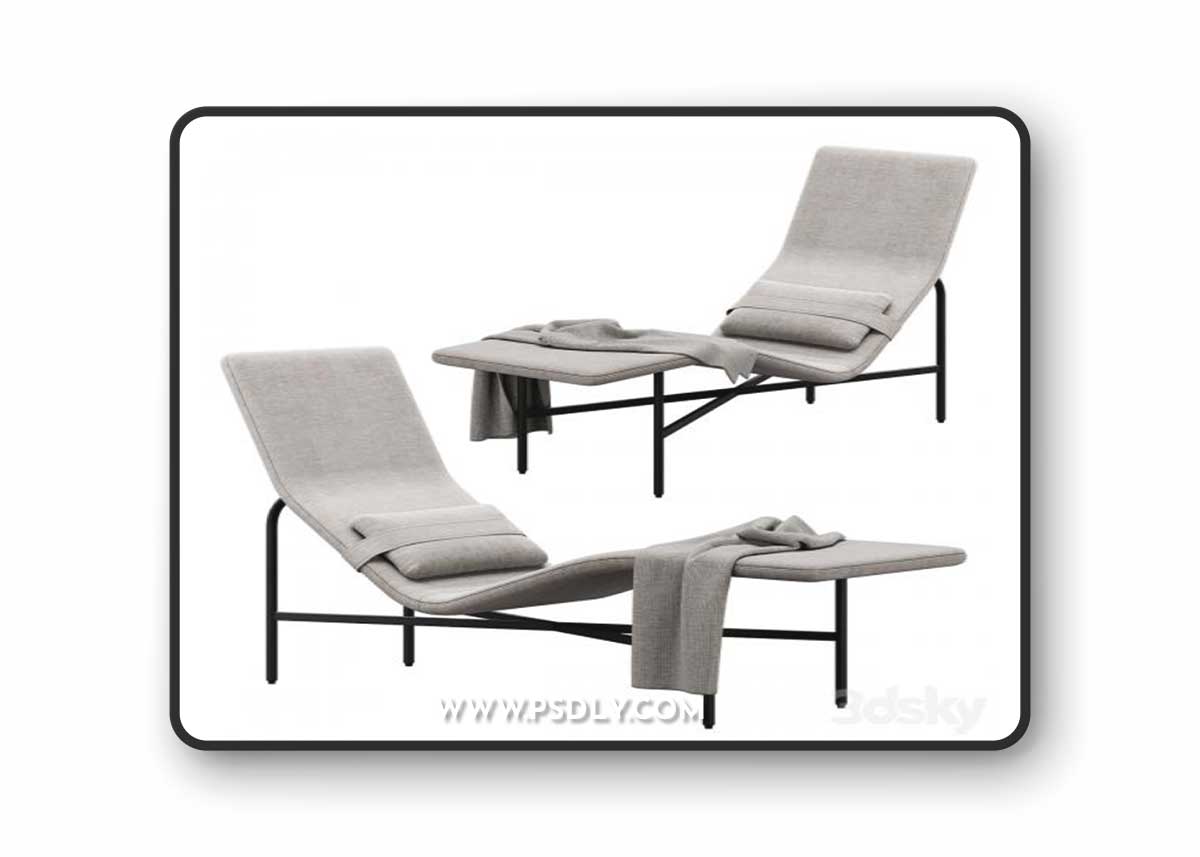 Deep Thoughts Chaise by bludot