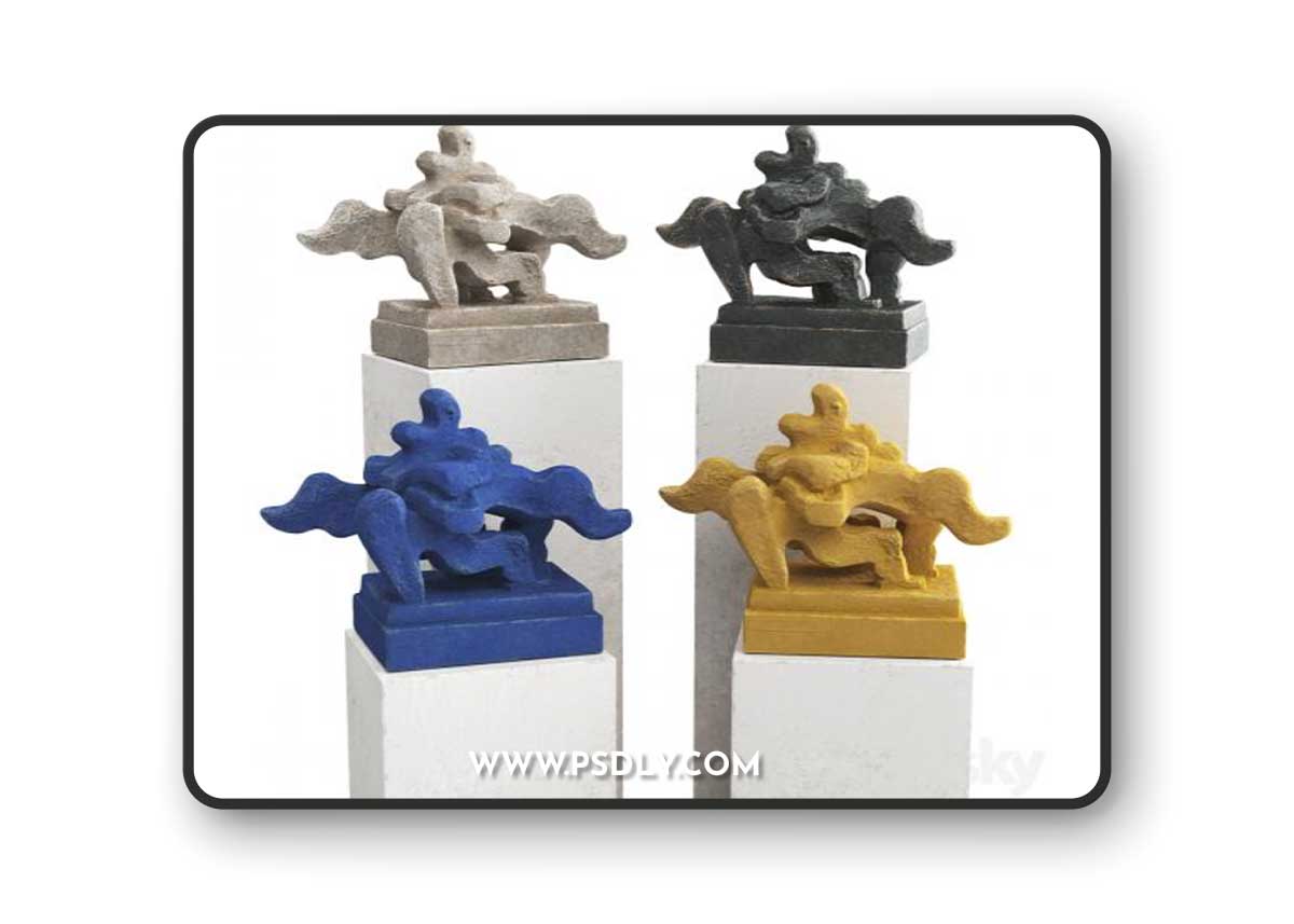 Jacques lipchitz Engel sculpture