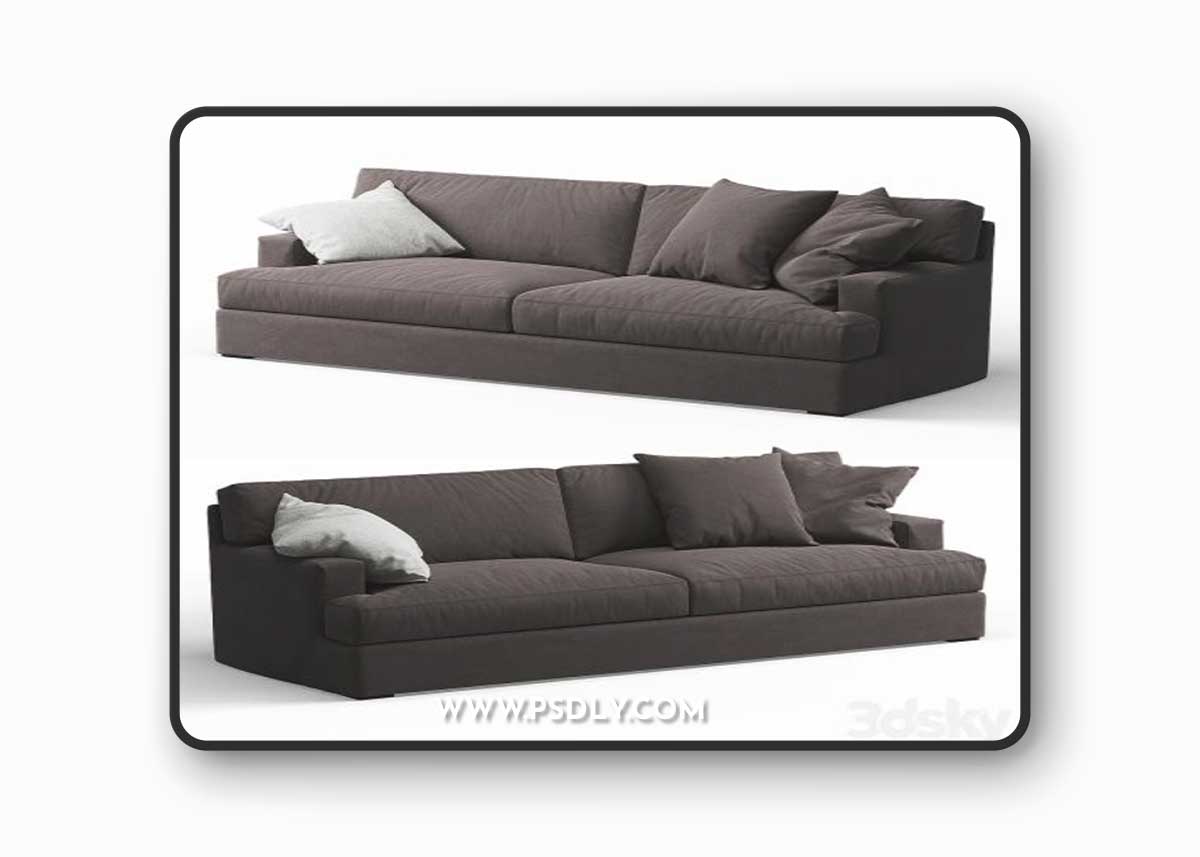 Meridiani James Sofa 3D Model