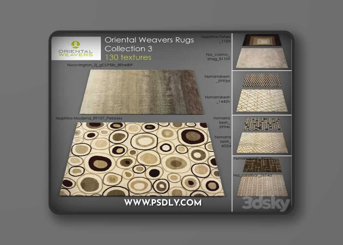 Oriental Weavers rugs3 3D Model