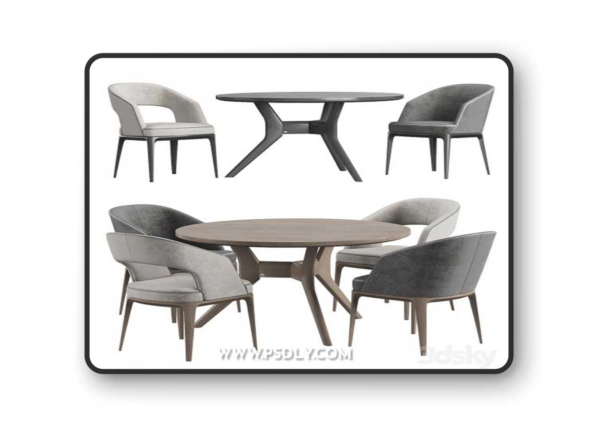 Pace Loom Chair ROLF BENZ 965 Table