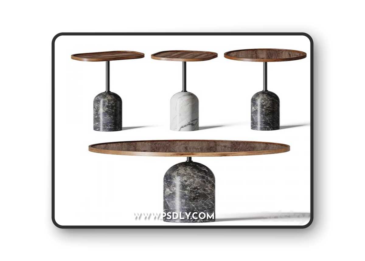 Porada Ekero Coffee and Side Tables