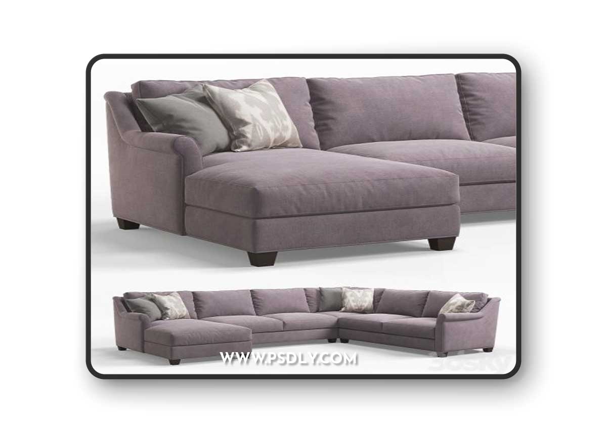 Shearson Corner Sofa by Jonathan Louis
