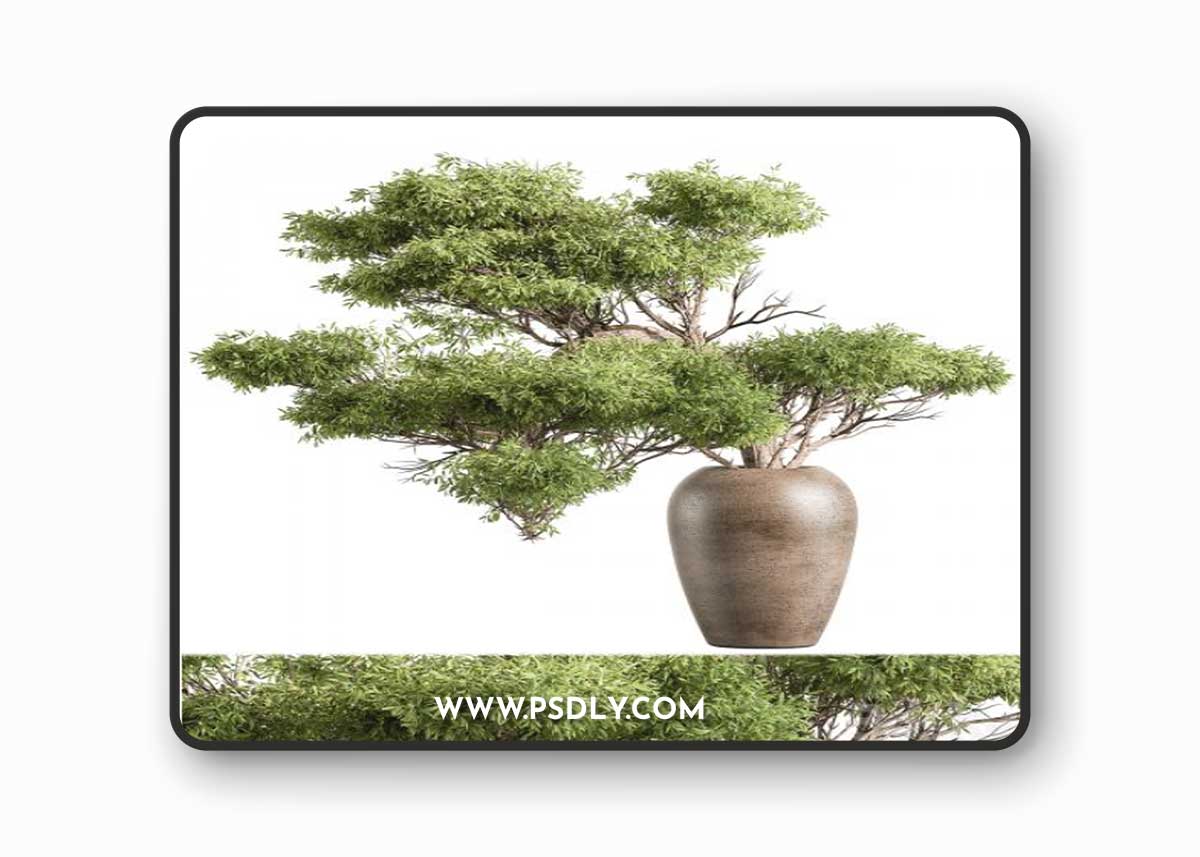 Bouquet - Green Branch 116 3D Model