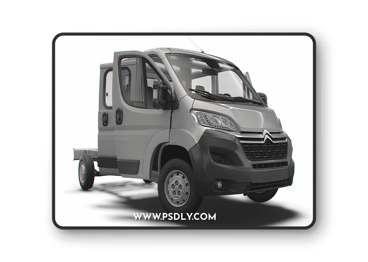 Citroen Jumper Chassis Truck CrCab 4035WB HQInterior 2023 Model