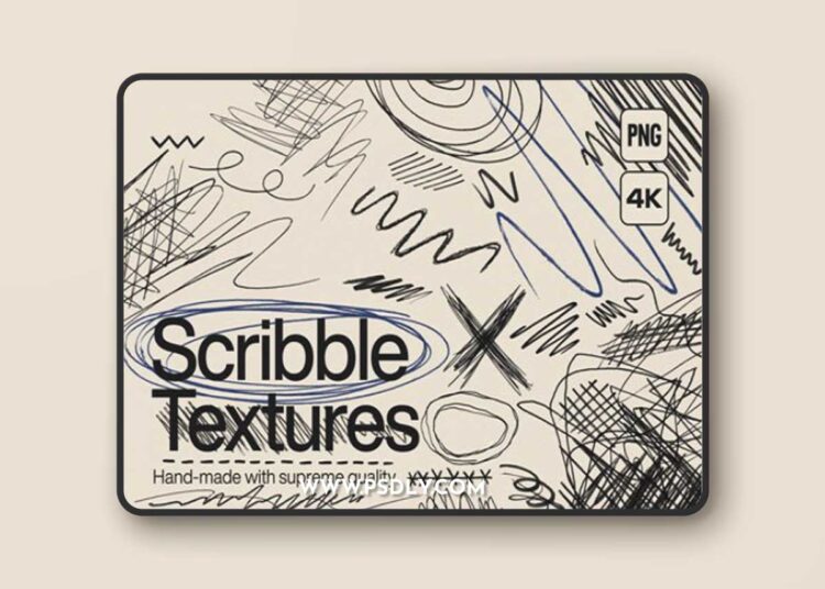 Scribble Overlays for Photoshop