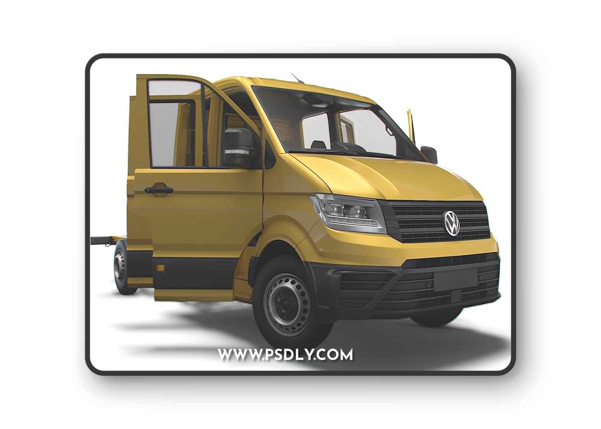 VW Crafter Chassis DoubleCab L3 HQInterior 2023 Model
