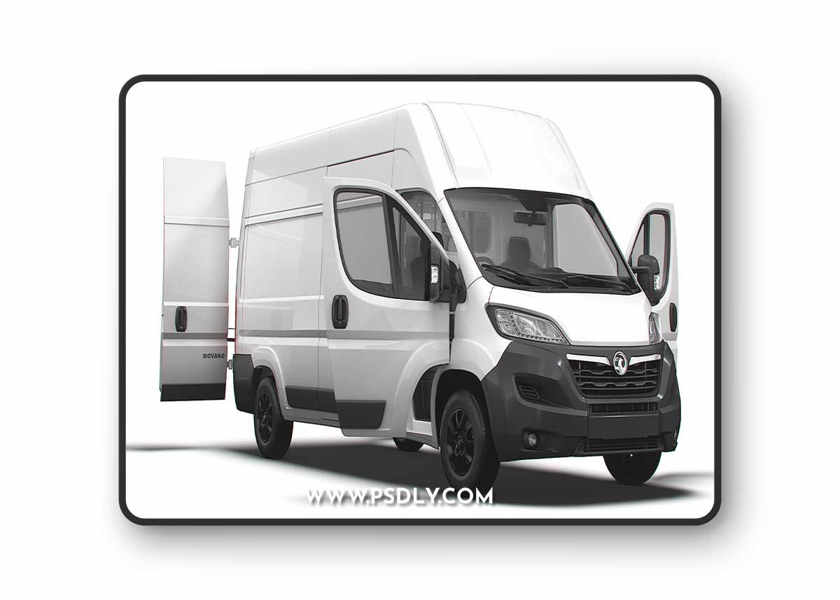 Vauxhall Movano Van L3H3 HQ Interior 2023 Model