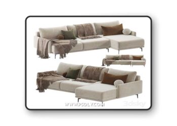 Archi Sofa 3D Model